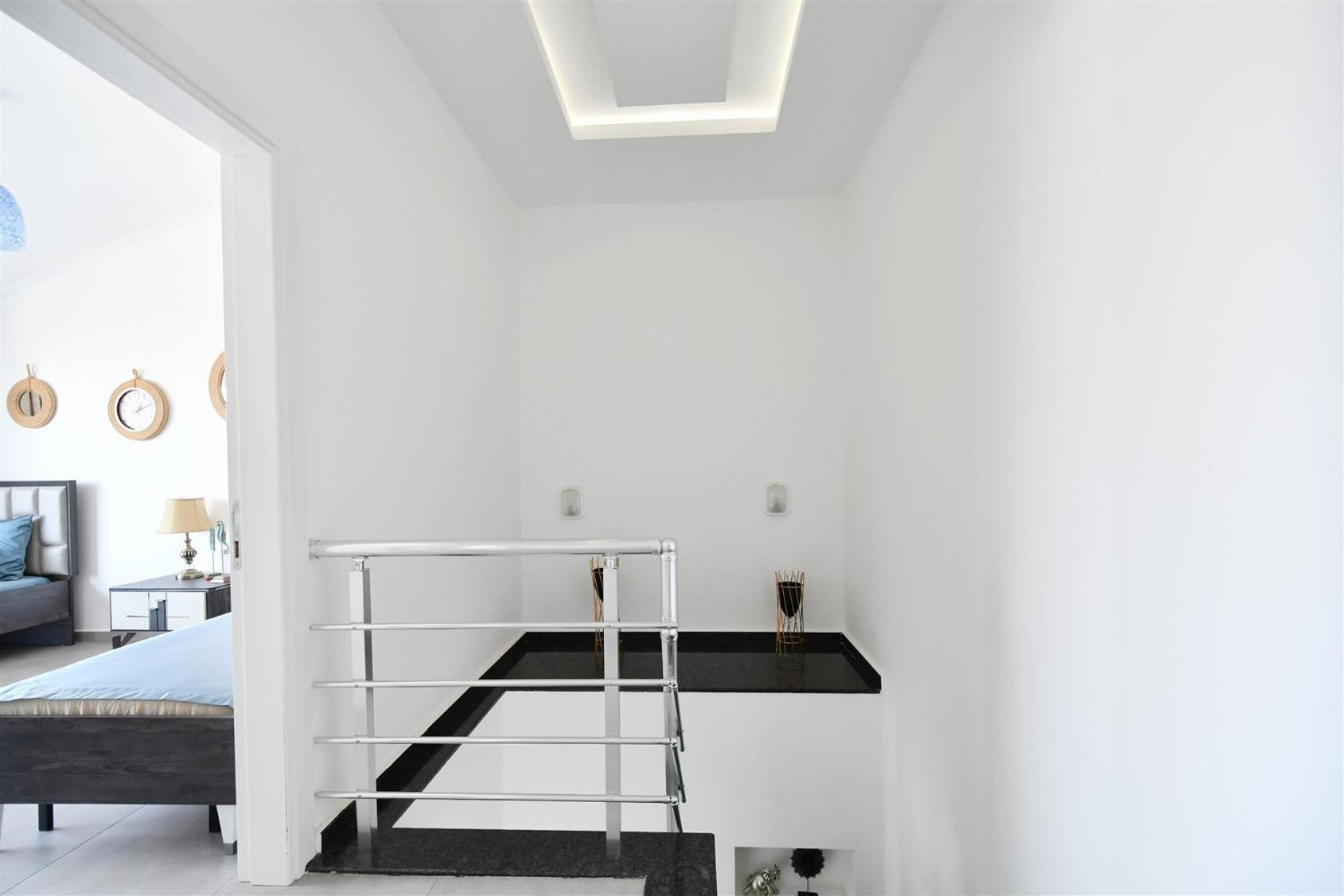 0047 Exodus 2-bedroom Duplex In Mahmutlar With Sea, Mountain And Castle Views