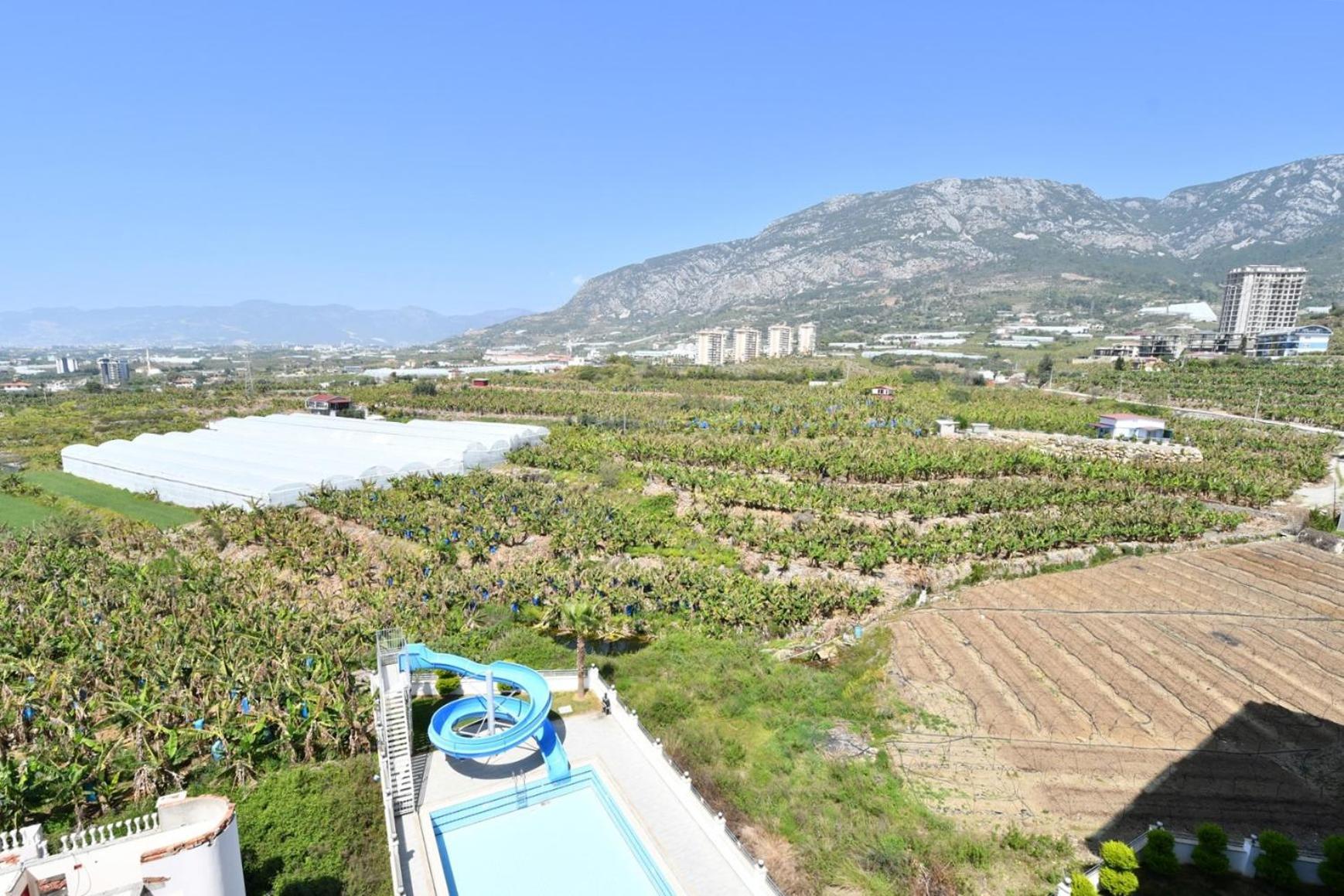 0047 Exodus 2-bedroom Duplex In Mahmutlar With Sea, Mountain And Castle Views Lägenhet *