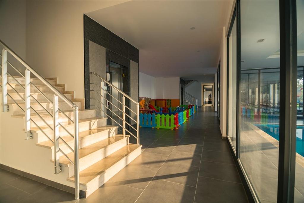 0047 Exodus 2-bedroom Duplex In Mahmutlar With Sea, Mountain And Castle Views Lägenhet