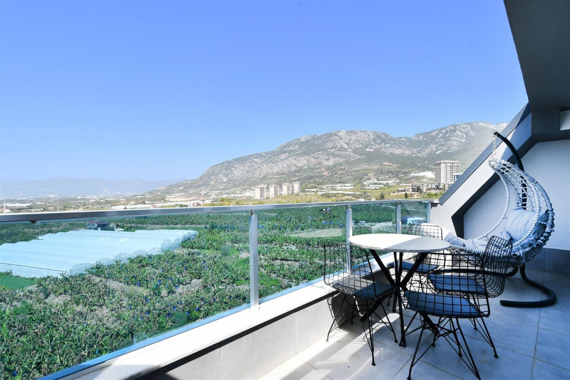 0047 Exodus 2-bedroom Duplex In Mahmutlar With Sea, Mountain And Castle Views Alanya