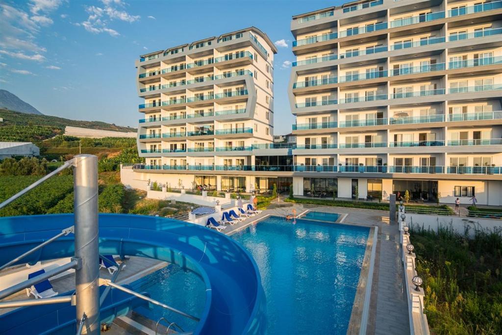 0047 Exodus 2-bedroom Duplex In Mahmutlar With Sea, Mountain And Castle Views *