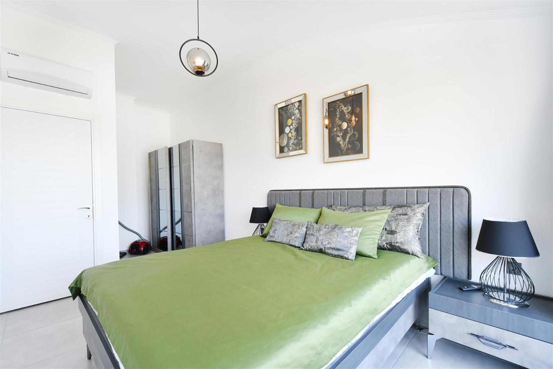 0047 Exodus 2-bedroom Duplex In Mahmutlar With Sea, Mountain And Castle Views