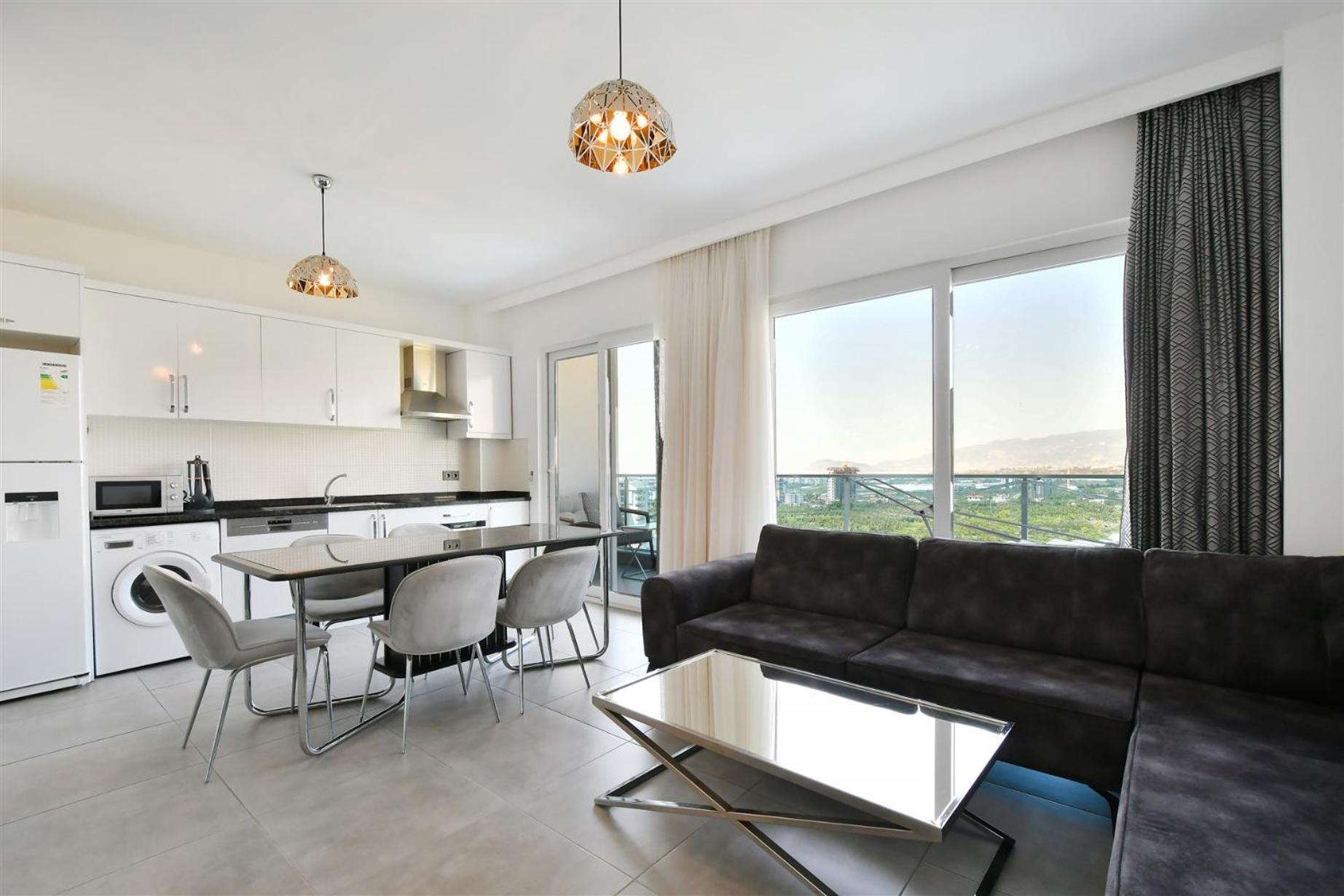 0047 Exodus 2-bedroom Duplex In Mahmutlar With Sea, Mountain And Castle Views *